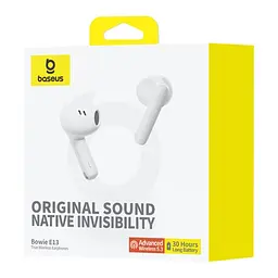 Навушники Baseus Bowie E13 True Wireless Earphones білий A00059701217-Z1 - мініатюра 5