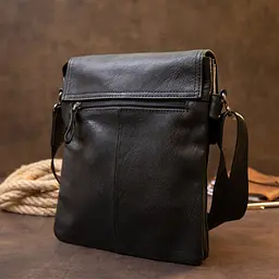 Чоловіча шкіряна сумка Vintage 21,8х27х2,5 см sum0013970 - мініатюра 7