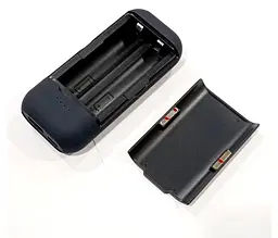 Зарядний пристрій з функцією PowerBank для акумуляторів 18650 Rablex RB-400 Чорний (30151404) - мініатюра 2