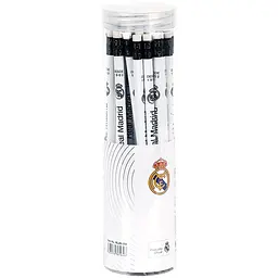 Набір олівців графітних з гумкою Kite Real Madrid 36 шт. (RL26-056) - мініатюра 2