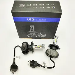 Лампи XPRO COKOL LED S1-H4 світлодіодні LED в авто надяскраві 8000lm з цоколем H4 потужністю 50W (1687_22841) - мініатюра 3