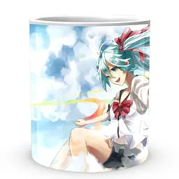 Кухоль GeekLand Hatsune Miku Хацуне Міку HM 02.05 330 мл білий - мініатюра 2