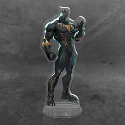 Акрилова колекційна фігурка Marvel Rivals - Black Panther 15 см - мініатюра 2