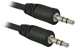 Кабель AUX Audio TRS M/M 1.5м JACK01-05 чорний Defender - мініатюра 3