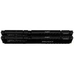 Модуль пам'яті для комп'ютера DDR5 16GB (2x8GB) 6000 MHz Beast Kingston Fury (ex.HyperX) (KF560C36BBEK2-16) - мініатюра 2