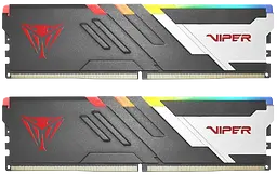 Оперативна пам'ять Patriot 32GB (2x16GB) DDR5 5600MHz Viper Venom RGB (PVVR532G560C36K)