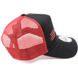 Кепка Savage Trucker hat W/RED Savage logo Червоний/чорний - мініатюра 3