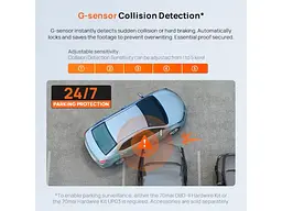Відеореєстратор 70Mai Dash Cam M310 Plus 2K - мініатюра 9
