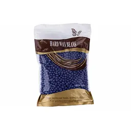 Гарячий плівковий віск у гранулах Hard Wax Beans Blue 1000 г — професійний віск для депіляції без смужок