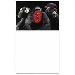 БЛОКНОТ НА МАГНІТІ "MONKEY / МАВПИ" JUMBI (КТ01032302)