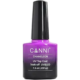 Термо фінішне покриття Canni Chameleon Top Coat №390 жовтий 7.3 мл - мініатюра 2