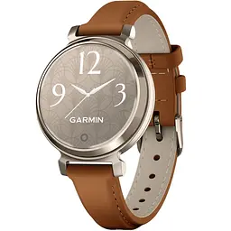 Смарт-годинник Garmin Lily 2 Classic Cream Gold with Tan Leather Band (010-02839-02) - мініатюра 9