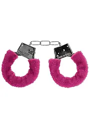 Наручники Ouch! Handcuffs Furry (рожевий) - мініатюра 2