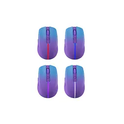 Мишка Defender Mystery MM301 LED Wireless/Bluetooth Violet (52301) - мініатюра 8