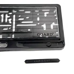 Рамка номера GUARD-Style зі склом білий катафот 1 шт Оригінал (SAK 45) - мініатюра 3