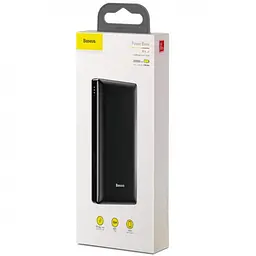 Портативна батарея Powerbank Baseus Xiaomini JA Fast Charge 20000 mAh PPJAN-B01 Black - мініатюра 5
