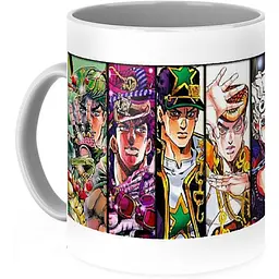 Кухоль GeekLand Неймовірні пригоди ДжоДжо JoJo's Bizarre Adventure JJ 02.01 330 мл білий - мініатюра 3