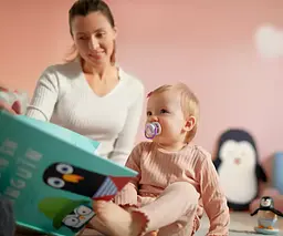 Пустушка Philips Avent Ultra Air Animal для дівчинки, 0-6 місяців, 2 шт. (SCF080/06) - мініатюра 5