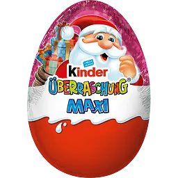 Шоколадне яйце Kinder Überraschung Rosa Maxi Weihnachten Christmas Санта 100 г
