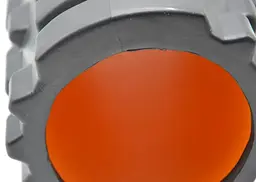 Масажний ролик (роллер) PowerPlay 4025 Massage Roller Чорно-помаранчевий (33x15 см) (PP_4025_Black/Orange) - мініатюра 7