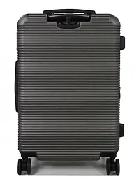 Валіза дорожня середня (M) полікарбонат Airtex 968 70л 65х42х28см Темно-сірий (Dark grey) - мініатюра 4