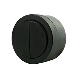 Вимикач 2-ий накладний Ovivo Electric xOne антрацитовий - мініатюра 3