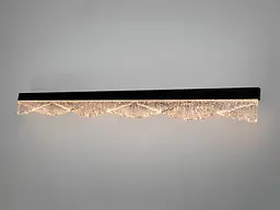 Настінне LED бра Diasha 8057/800BK лінійне чорне 20 Вт - мініатюра 2