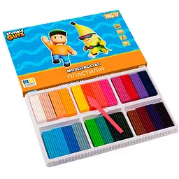 Пластилін Yes Stumble Guys 24 кольори 480 г  (540711) - мініатюра 2