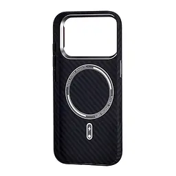 Чохол Luxo Free Air CarBon with MagSafe iPhone 17 PRO Black - мініатюра 3