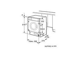 Вбудована пральна машина Bosch WIW24342EU - мініатюра 5