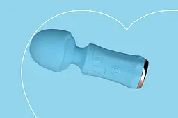 Вібратор FairyGasm SecretFuntasy 11 см блакитний - мініатюра 7