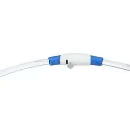 Нашийник для собак Trixie Flash Light Ring USB миготливий силіконовий S–M 40 см/8 мм синій - мініатюра 2