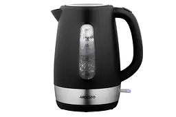 Електрочайник Ardesto EKL-F19B, чорний, 2200W, 1.7 л, дисковий, пластиковий корпус