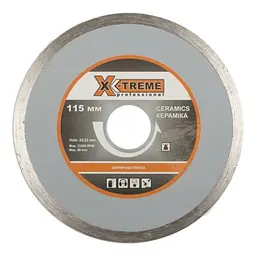 X-TREME 250x6x2.6x25.4мм Круг алмазний по плитці