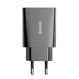 Адаптер живлення - зарядний блок BASEUS Speed Mini Quick Charger вихід 1Type-C 20 W (CCFS-SN01) - мініатюра 2