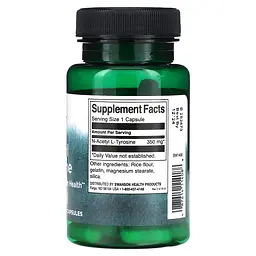 Амінокислота Swanson N-Acetyl L-Tyrosine 350 mg 60 капсул - мініатюра 2