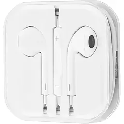 Навушники Foxconn EarPods 3.5 mm з пультом та мікрофоном - мініатюра 4