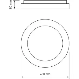 Світильник Videx LED EDGE-RC-72W-White (VLE-ERC-RGB-72W)  - мініатюра 3