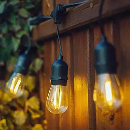 Вулична гірлянда з ретро лампами LED Edison 15 шт, 24V, 10 метрів - мініатюра 7
