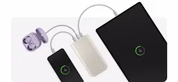 Акумулятор зовнішній SAMSUNG Battery Pack 20000 mAh 45 W (EB-P4520XUEGEU) бежевий - мініатюра 8