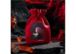 Мішечок для кубиків Anne Stokes Dice Pouch: Geisha Skull (BAST203) - мініатюра 2