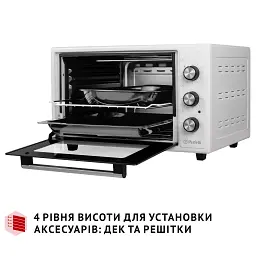 Електрична піч Perfelli CLASSIC 37 WHITE - мініатюра 10