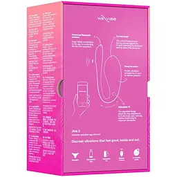 Смарт-віброяйце We-Vibe Jive 2 Electric Pink - мініатюра 13
