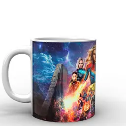Кухоль GeekLand Avengers Месники всесвіт марвел AG.02.007 330 мл білий - мініатюра 2