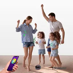 Інтелектуальна музична скакалка EasyFit SmartJump + пульт керування - мініатюра 2