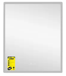 Дзеркало Lidz Orion (OR2) 700х800 мм, прямокутне, з LED-підсвічуванням Touch LDOR70080049293