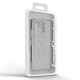 Прозрачный чехол для TECNO Spark 40C 4G с защитой камеры и усиленными бортами, тонкий, силиконовый, бесцветный, ударопрочный, противоударный бампер с закрытой камерой, ArmorStandart (ARM87215) - мініатюра 6