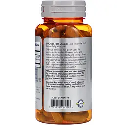 Стимулятор тестостерону Sports Tribulus 500 mg, 100 капсул NOW fit0012828 - мініатюра 3