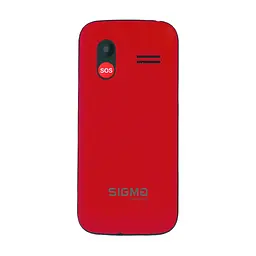 Мобільний телефон (бабушкофон) Sigma mobile Comfort 50 HIT Red - мініатюра 2