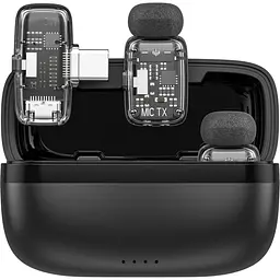 Мікрофонна радіосистема WiWU Wi-WM008 USB-C [156422] - мініатюра 4